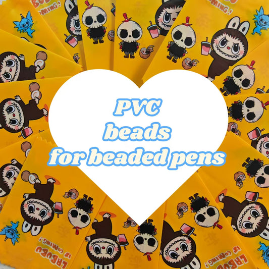 PVC beads lucky bags -open in live -for beaded pens