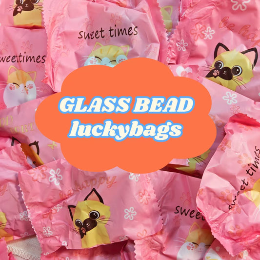 DIY Glass Beads Lucky Bags - Open in Live